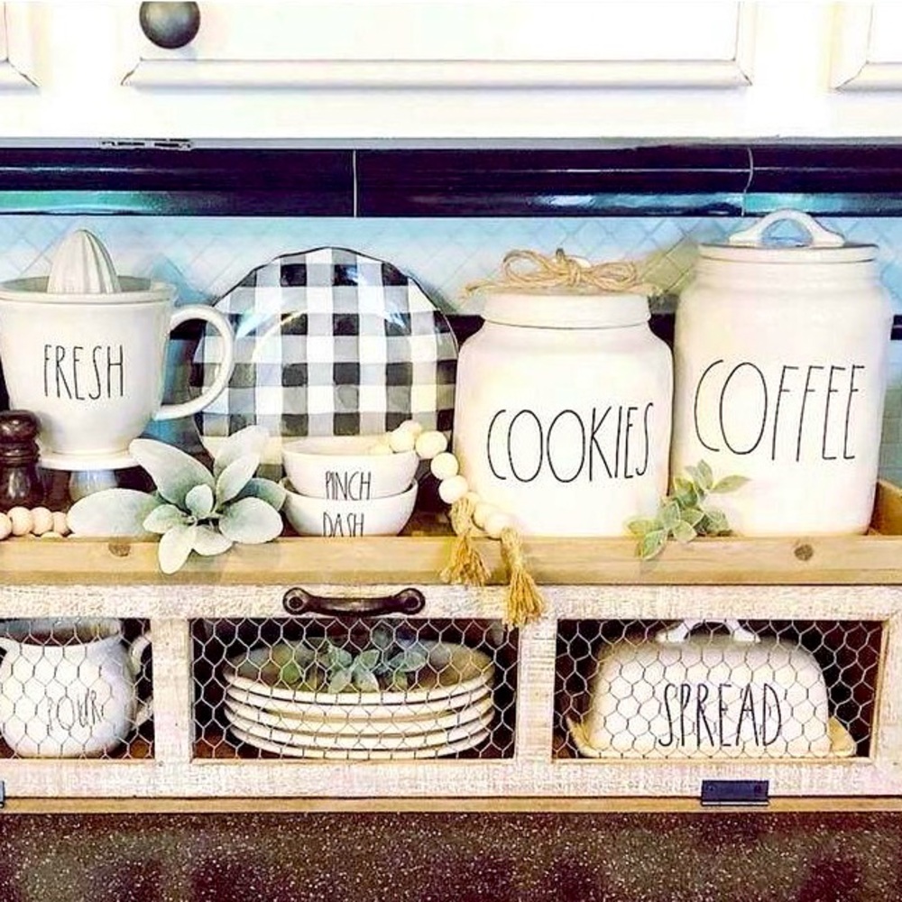 Rae Dunn Artisan Collection COOKIES Jar / Canister